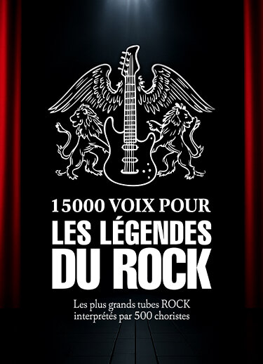 15 000 VOIX POUR LES LEGENDES DU ROCK