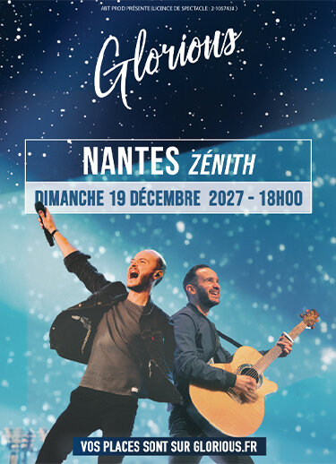 Affiche Glorious en concert au Zénith Nantes Métropole