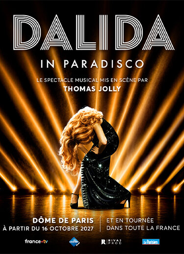 Affiche Dalida in Paradisco en concert au Zénith Nantes Métropole